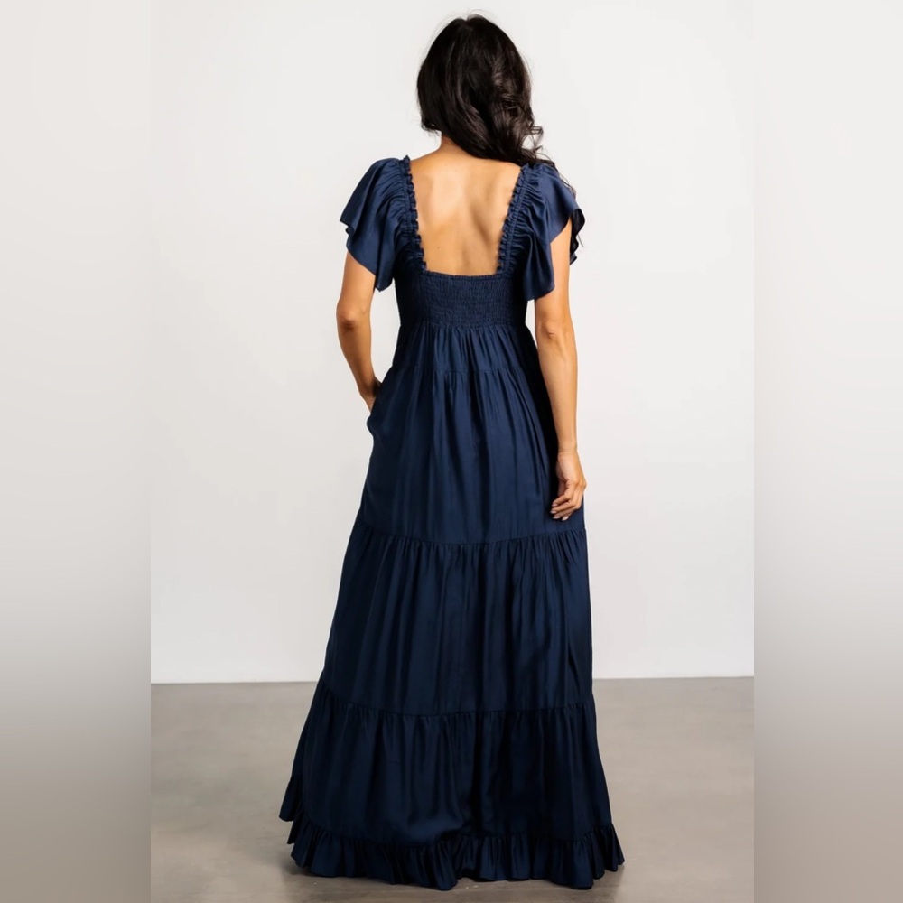 Baltic Born Agatha Deep Blue Maxi Dress - Picture 2 of 4
